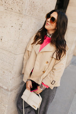 REMI SHORT TRENCHCOAT