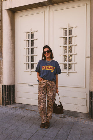 LULA LEOPARD JEANS
