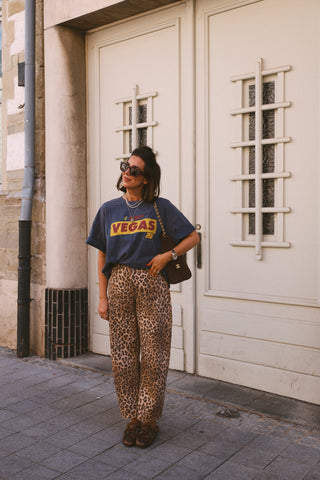 LULA LEOPARD JEANS