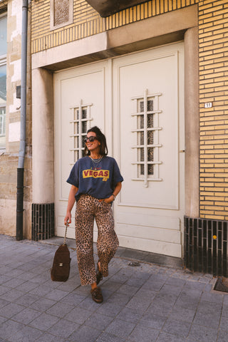 LULA LEOPARD JEANS