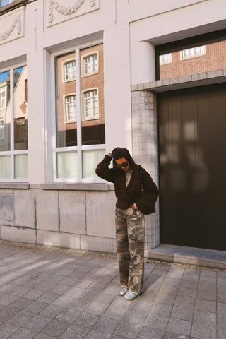 AMELIA ARMY CARGO JEANS
