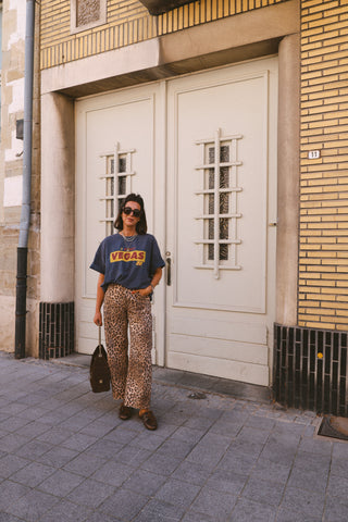LULA LEOPARD JEANS