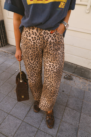 LULA LEOPARD JEANS